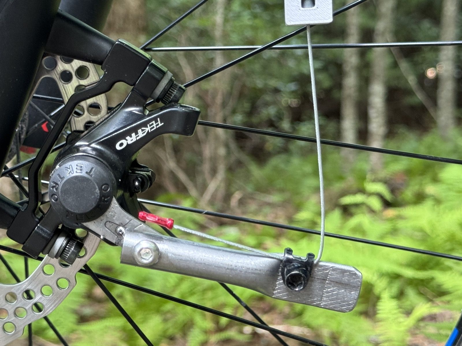 Force delivery at the caliper